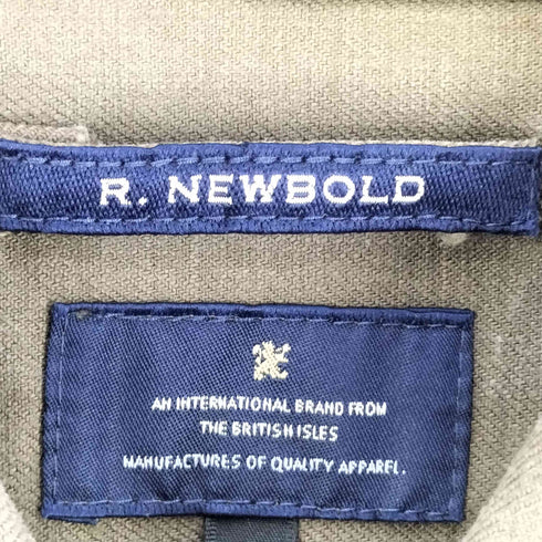 アールニューボールド R.NEWBOLD ガーメントダイ 2ポケ デザインデニムジャケット メンズ import:L